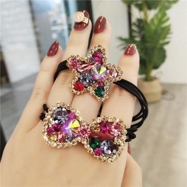color crystal head rope cute rubber band headdress high elasticity tie hair ring simple accessories1
color crystal head rope cute rubber band headdress high elasticity tie hair ring simple accessories1