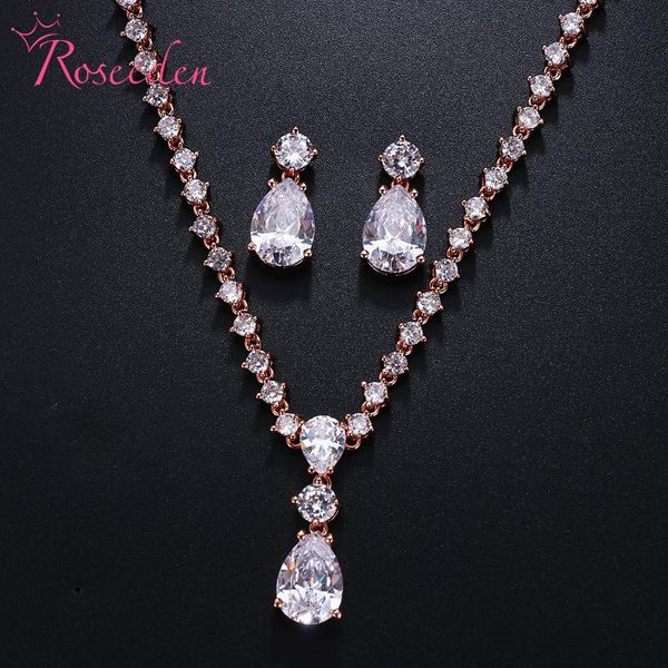 earrings & necklace teardrop cut cubic zirconia crystal and cz bridal wedding jewelry set re4283, Silver
earrings & necklace teardrop cut cubic zirconia crystal and cz bridal wedding jewelry set re4283, Silver