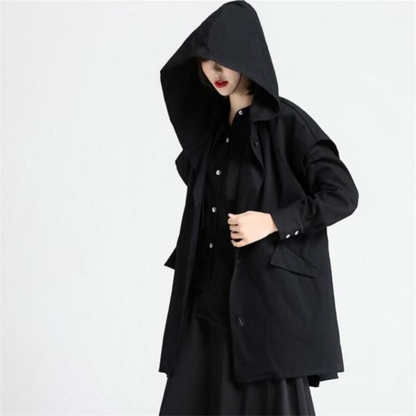 women's vests fashion coat, windbreaker, hooded vest, dark system, spring and autumn, small, thin, versatile, medium long, Black;white
women's vests fashion coat, windbreaker, hooded vest, dark system, spring and autumn, small, thin, versatile, medium long, Black;white