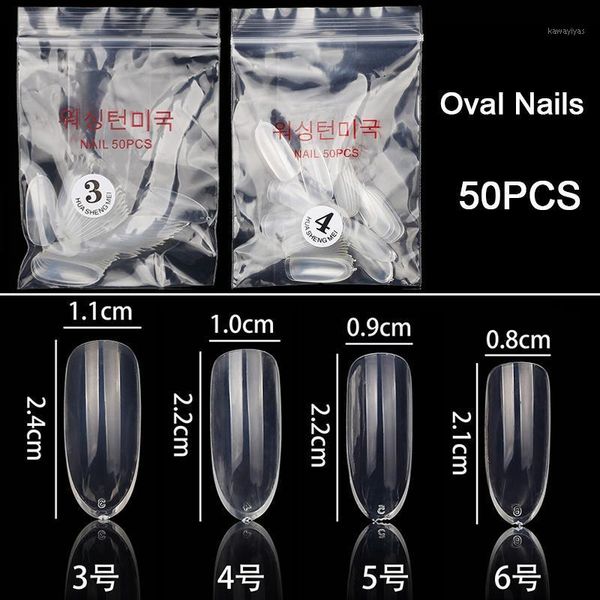 50pcs/pack transparent oval nails long false nail tips round acrylic full cover manicure fake press on art1, Red;gold
50pcs/pack transparent oval nails long false nail tips round acrylic full cover manicure fake press on art1, Red;gold