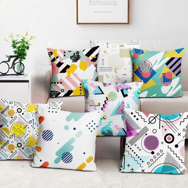 cushion/decorative pillow geometric multicolor pattern short plush/peach skin pillowcase sofa cushions cases home decor winter decoration
cushion/decorative pillow geometric multicolor pattern short plush/peach skin pillowcase sofa cushions cases home decor winter decoration