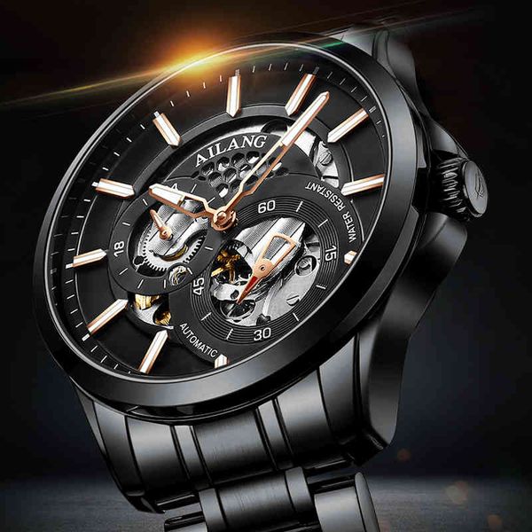 ailang 8629b gentlemen clock lighting reverse hollow automatic mechanical rust-steel waterproof brand luxury real, Slivery;brown
ailang 8629b gentlemen clock lighting reverse hollow automatic mechanical rust-steel waterproof brand luxury real, Slivery;brown