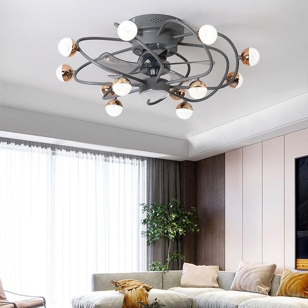 nordic creative bedroom mute intelligent remote control fan light, living room frequency conversion led ceiling light fans
nordic creative bedroom mute intelligent remote control fan light, living room frequency conversion led ceiling light fans