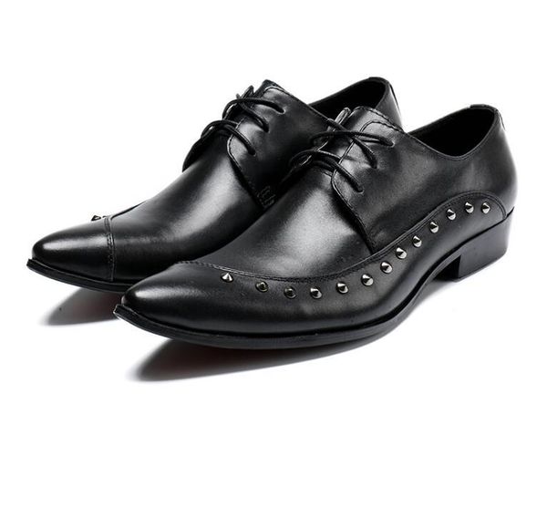 dress shoes 2021 men business formal oxford black lace-up pointed toe office wedding rivet large size 46 47
dress shoes 2021 men business formal oxford black lace-up pointed toe office wedding rivet large size 46 47
