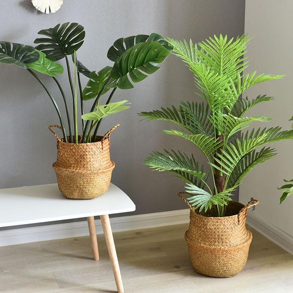 nordic storage basket rattan flower pot wicker seaweed weaving crafts decoration modern home green plant potted planters & pots
nordic storage basket rattan flower pot wicker seaweed weaving crafts decoration modern home green plant potted planters & pots