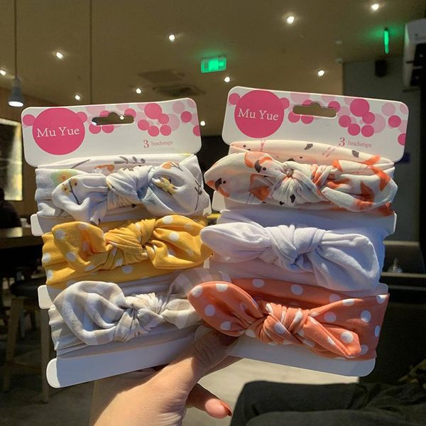 korean style simple cute bow hair band soft and comfortable baby women's spot one card 3 accessories, Slivery;white
korean style simple cute bow hair band soft and comfortable baby women's spot one card 3 accessories, Slivery;white