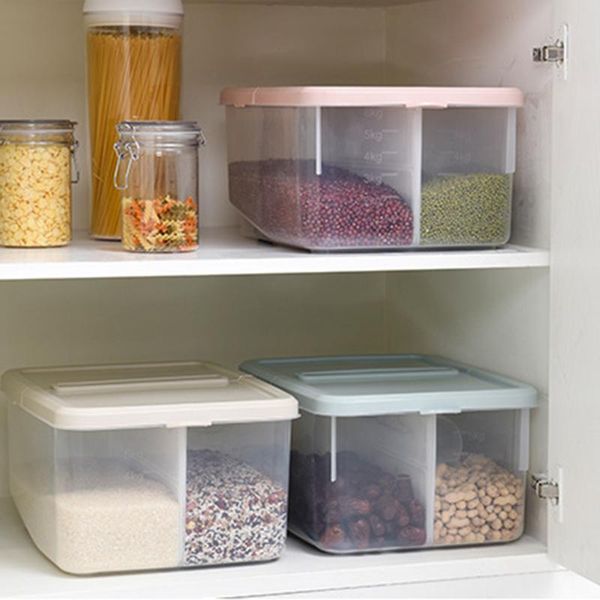storage bottles & jars household sealed insect-proof rice bucket box plastic moisture-proof container transparent kitchen flour
storage bottles & jars household sealed insect-proof rice bucket box plastic moisture-proof container transparent kitchen flour