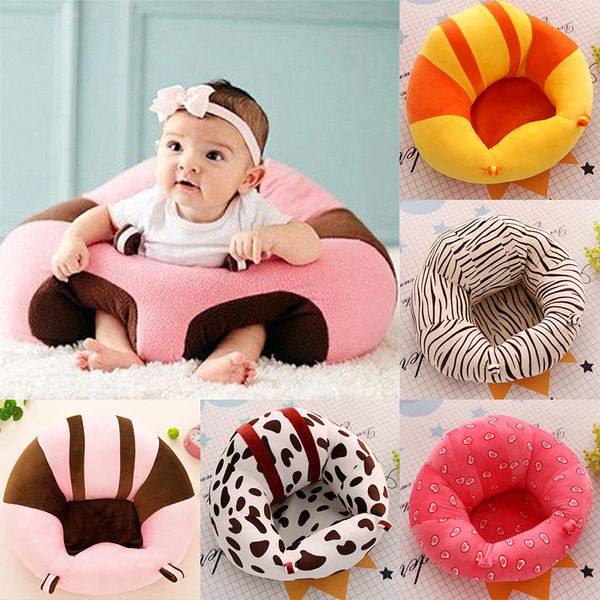 

3Pieces/Lot1pcs Newborn Baby Sofa Seat Soft Cotton Car Pillow Pillow Plush Toys To Help Babies Learn To Stabilize Their Backs When Sitting