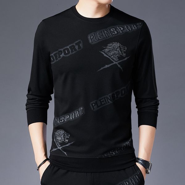 2021 spring youth korean long sleeve pullover round neck t-shirt fashion printing fashion men's sweater, Black
2021 spring youth korean long sleeve pullover round neck t-shirt fashion printing fashion men's sweater, Black