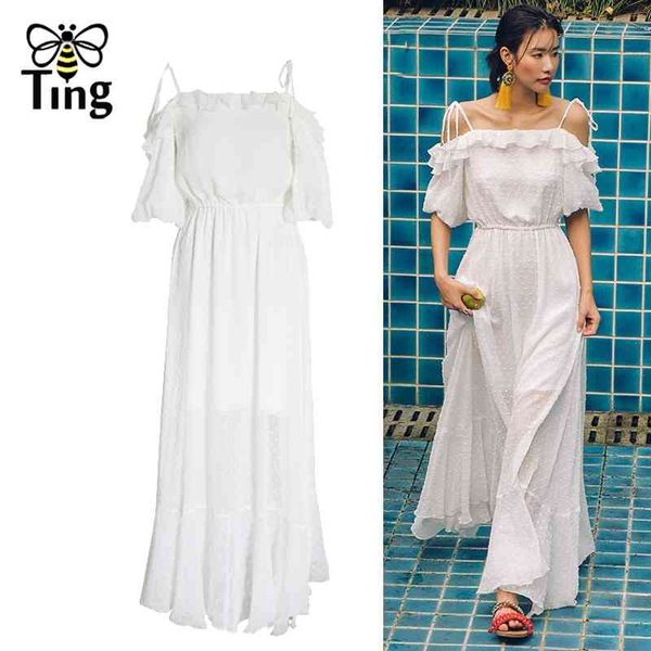 bohemian cold the shoulder white maxi long dress vintage elegant soft girl boho ruffles street chic blanche 210513, Black;gray
bohemian cold the shoulder white maxi long dress vintage elegant soft girl boho ruffles street chic blanche 210513, Black;gray