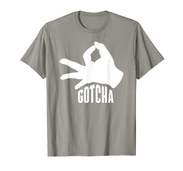 the circle game gotcha big hand prankster funny gag t-shirt, White;black
the circle game gotcha big hand prankster funny gag t-shirt, White;black