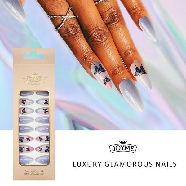 false nails leopard marble almond shape fake style patch long detachable butterfly leaf extended diy manicure, Red;gold
false nails leopard marble almond shape fake style patch long detachable butterfly leaf extended diy manicure, Red;gold