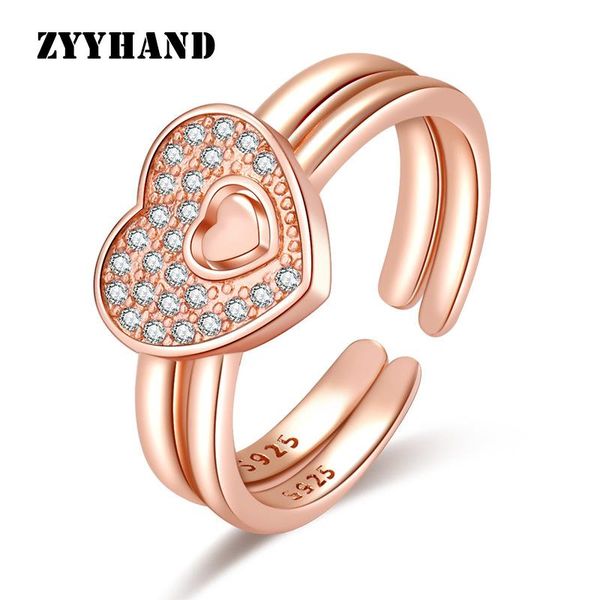 rose gold heart cubic zirconia couples ring set clean stone valentine lovers' adjustable women wedding finger jewelry rings, Slivery;golden
rose gold heart cubic zirconia couples ring set clean stone valentine lovers' adjustable women wedding finger jewelry rings, Slivery;golden