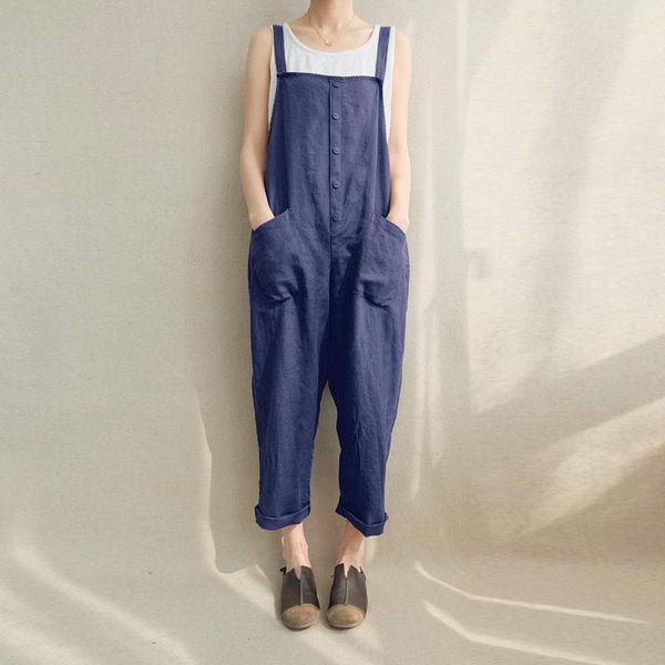 women's jumpsuits & rompers fashion women girls loose solid jumpsuit strap dungaree harem trousers ladies overall pants casual playsuit, Black;white
women's jumpsuits & rompers fashion women girls loose solid jumpsuit strap dungaree harem trousers ladies overall pants casual playsuit, Black;white