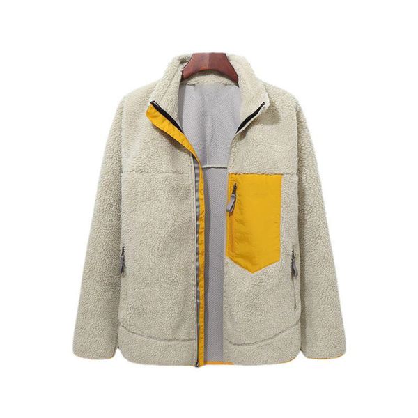 designer mens jacket thick warm down classic retro antumn winter couple models lamb cashmere fleece coat men women clothing, Black;brown
designer mens jacket thick warm down classic retro antumn winter couple models lamb cashmere fleece coat men women clothing, Black;brown