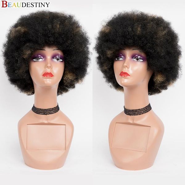 synthetic wigs beaudestiny blonde curly wig afro kinky with bangs hair african for women bouncy organic, Black
synthetic wigs beaudestiny blonde curly wig afro kinky with bangs hair african for women bouncy organic, Black