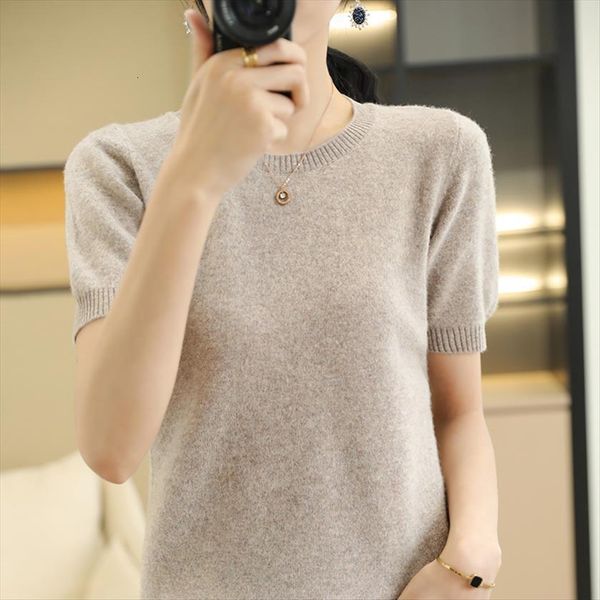 100% wool cashmere womens and women sweater pullovers autumn female o neck clothing short sleeve soft jumper spring, White;black
100% wool cashmere womens and women sweater pullovers autumn female o neck clothing short sleeve soft jumper spring, White;black