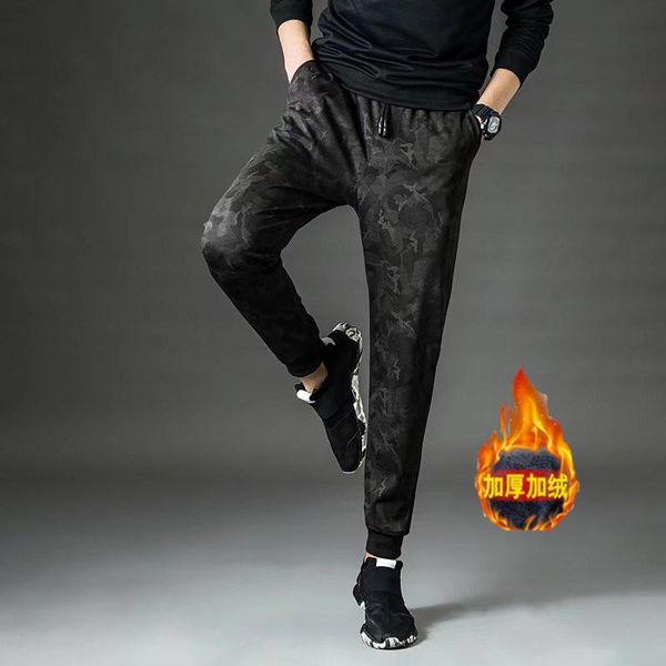 gymnastic pants men's autumn and winter slim fit skinny cotton casual closing sweatpants brushed thick, Black
gymnastic pants men's autumn and winter slim fit skinny cotton casual closing sweatpants brushed thick, Black