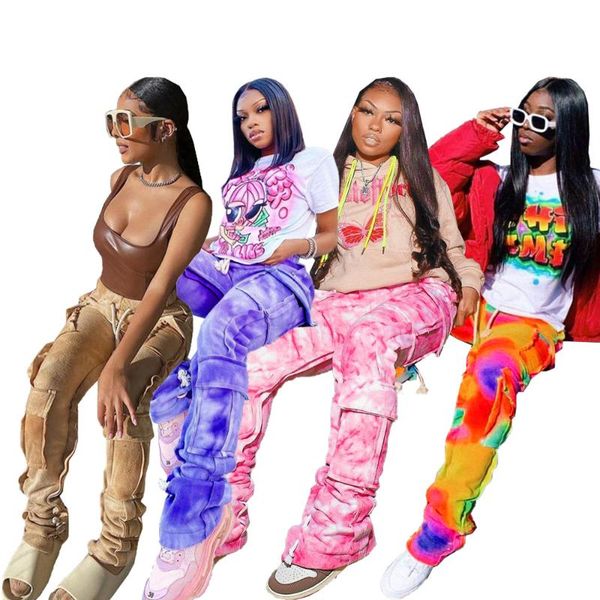 women's pants & capris tie dye print pocket lace-up drawstring stacked sweatpants 2021 women winter casual sport trousers streetwear ca, Black;white
women's pants & capris tie dye print pocket lace-up drawstring stacked sweatpants 2021 women winter casual sport trousers streetwear ca, Black;white