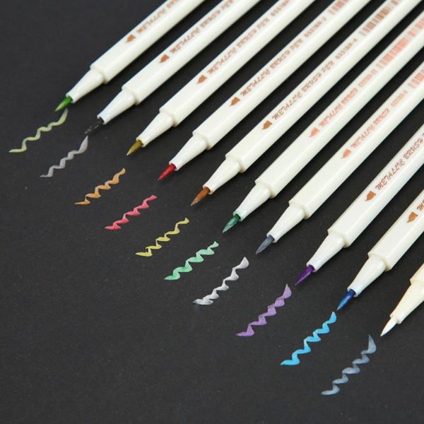 highlighters 10pcs/set students art paint brush water color pencil soft watercolor pen for beginner painting drawing supplies, Black;red
highlighters 10pcs/set students art paint brush water color pencil soft watercolor pen for beginner painting drawing supplies, Black;red