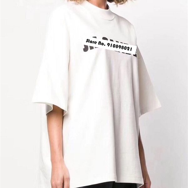 women t-shirt fashionable fresh letter printing white loose short-sleeved mid-length men and women couple t-shirt 210408
women t-shirt fashionable fresh letter printing white loose short-sleeved mid-length men and women couple t-shirt 210408