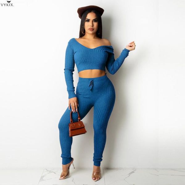 women's two piece pants 2022 winter streetwear knitted set long sleeve sweater and ribbed tracksuit fitness outfits clubwear, White
women's two piece pants 2022 winter streetwear knitted set long sleeve sweater and ribbed tracksuit fitness outfits clubwear, White