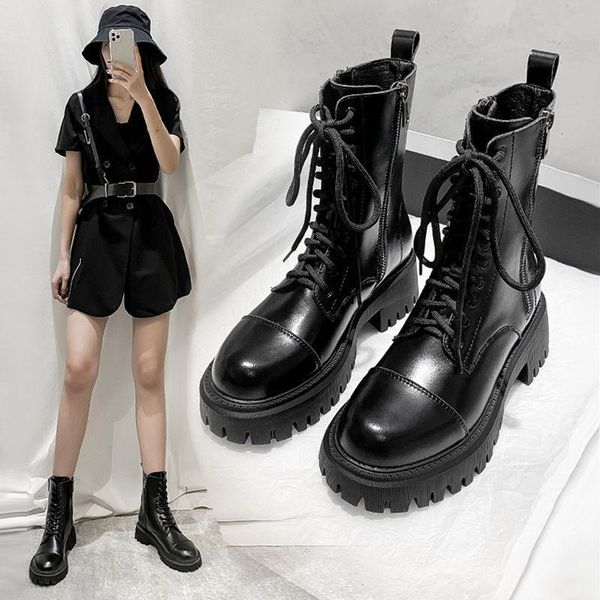 luxury gothic combat boots women chunky shoes zipper fashion platform ankle thick heels brand designers, Black
luxury gothic combat boots women chunky shoes zipper fashion platform ankle thick heels brand designers, Black