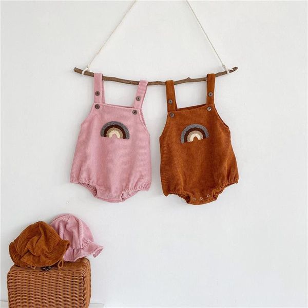rompers born baby bodysuit for girl corduroy rainbow sling playsuits 2021 autumn cotton kids clothes boys outfits, Blue
rompers born baby bodysuit for girl corduroy rainbow sling playsuits 2021 autumn cotton kids clothes boys outfits, Blue