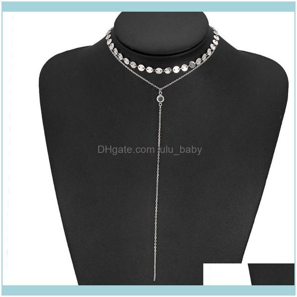 pendant & pendants jewelrypendant necklaces gold color sier plated sequins chokers crystal charm long tassel double layers for women jewelry, Silver
pendant & pendants jewelrypendant necklaces gold color sier plated sequins chokers crystal charm long tassel double layers for women jewelry, Silver