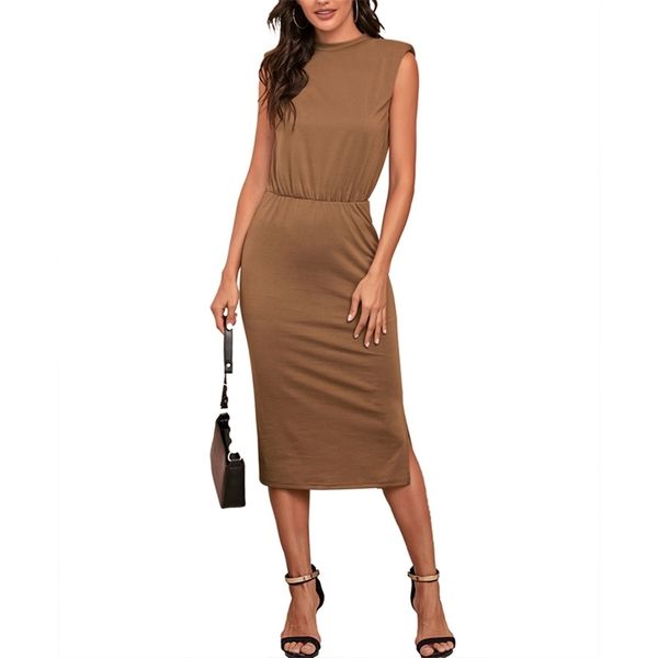 kayotuas women pencil dress sleeveless casual o-neck slim fit bag hip split elegant fashion khaki gray black streetwear 210522, Black;gray
kayotuas women pencil dress sleeveless casual o-neck slim fit bag hip split elegant fashion khaki gray black streetwear 210522, Black;gray