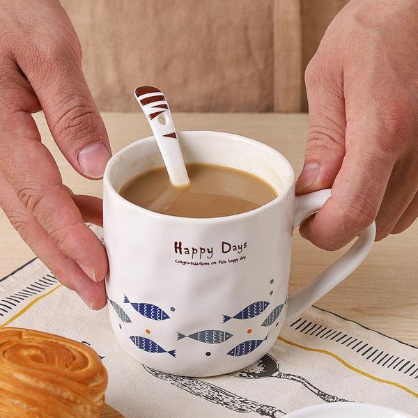 mugs ceramic coffee mug creative fish painted with lid spoon teacup drinking cup milk beer tea juice breakfast home bar gifts
mugs ceramic coffee mug creative fish painted with lid spoon teacup drinking cup milk beer tea juice breakfast home bar gifts