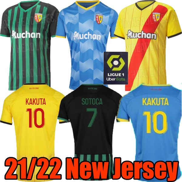 men 21 22 maillot rc lens soccer jerseys 2021 2022 kakuta ganago sotoca fofana gradit fortes banza cahuzac doucoure football shirts, Black;yellow
men 21 22 maillot rc lens soccer jerseys 2021 2022 kakuta ganago sotoca fofana gradit fortes banza cahuzac doucoure football shirts, Black;yellow