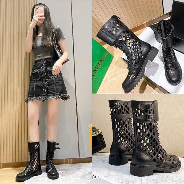 boots fanshun hollow women's summer breathable mesh british wind tube thin short 2118, Black
boots fanshun hollow women's summer breathable mesh british wind tube thin short 2118, Black