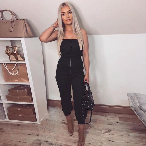 women's jumpsuits & rompers women backless strapless runway jumpsuit off shoulder female romper harajuku streetwear stylish overalls fr, Black;white
women's jumpsuits & rompers women backless strapless runway jumpsuit off shoulder female romper harajuku streetwear stylish overalls fr, Black;white