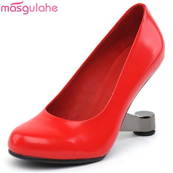 masgulahe 2021 fashion pumps women shoes round toe shallow genuine leather high heels elegant prom wedding dress, Black
masgulahe 2021 fashion pumps women shoes round toe shallow genuine leather high heels elegant prom wedding dress, Black