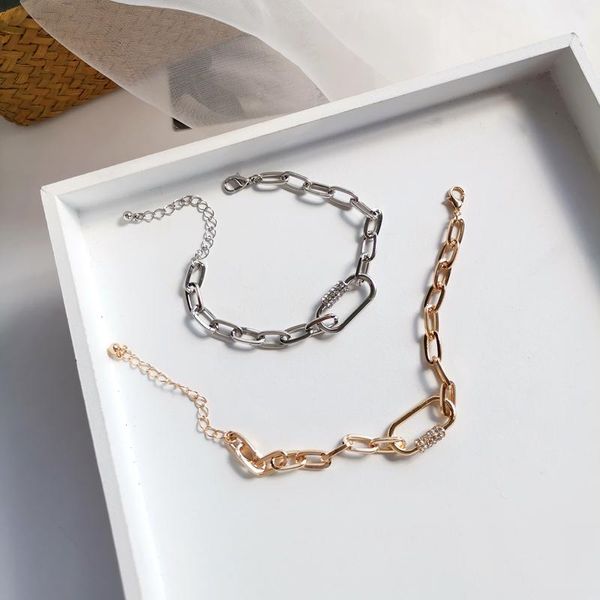 link, chain wholesale fashion students pretty safety pin pave zircon bracelet link for women jewelry 194, Black
link, chain wholesale fashion students pretty safety pin pave zircon bracelet link for women jewelry 194, Black