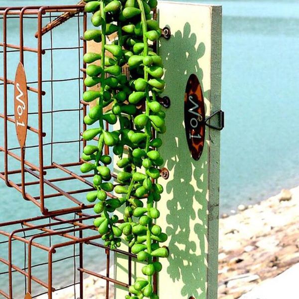 decorative flowers & wreaths diy artificial hanging plants fake succulents green string basketplant lover's tears branch wedding decora
decorative flowers & wreaths diy artificial hanging plants fake succulents green string basketplant lover's tears branch wedding decora