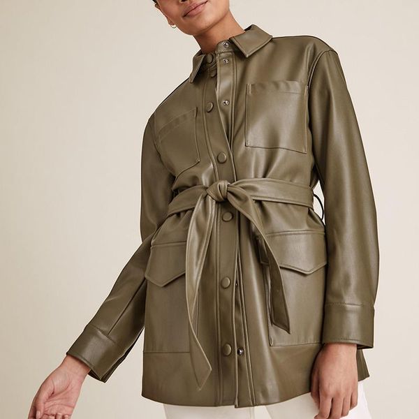 women's blouses & shirts malina turn down collar tie belt women fashion casual pu leather elegant front breasted female ladies, White
women's blouses & shirts malina turn down collar tie belt women fashion casual pu leather elegant front breasted female ladies, White