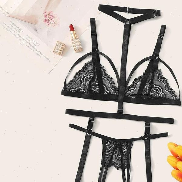 pyjamas lingerie plus size women sleepwear lace bra thong garter underwear set pajamas for, Black;red
pyjamas lingerie plus size women sleepwear lace bra thong garter underwear set pajamas for, Black;red