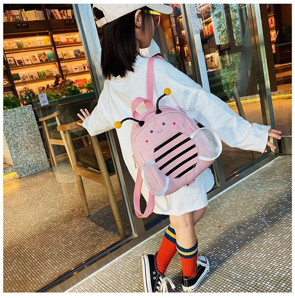 luxurys designers bags korean cartoon little bee backpack anti lost children's schoolbag kindergarten preschool backpacks baby bag yell
luxurys designers bags korean cartoon little bee backpack anti lost children's schoolbag kindergarten preschool backpacks baby bag yell