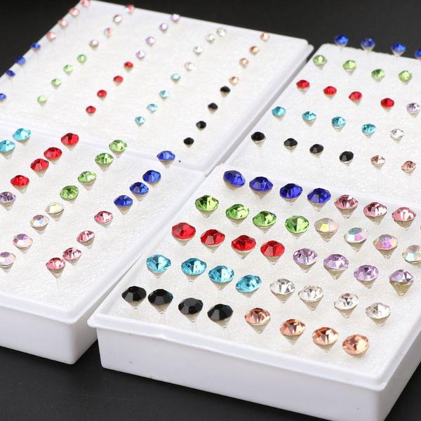 stud 20 pairs colorful faux rhinestone plastic ear studs hypoallergenic earrings, Golden;silver
stud 20 pairs colorful faux rhinestone plastic ear studs hypoallergenic earrings, Golden;silver