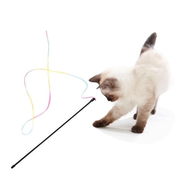 cat toys cute funny colorful rod teaser wand plastic pet for cats interactive stick suppliesn
cat toys cute funny colorful rod teaser wand plastic pet for cats interactive stick suppliesn