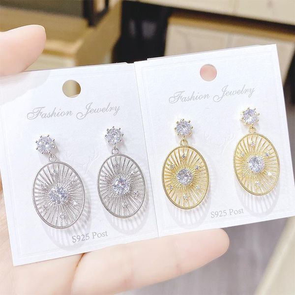 stud exquisite 14k gold plated hollow geometric earrings for women luxury zircon cz gift, Golden;silver
stud exquisite 14k gold plated hollow geometric earrings for women luxury zircon cz gift, Golden;silver