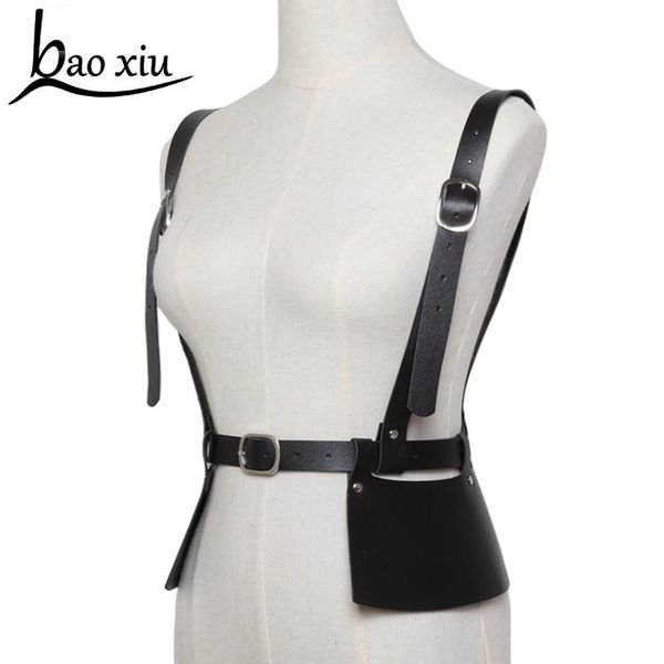 belts fashion women pu leather harness black dress waistband adjustable punk rock body bondage waist belt cage skirt suspenders, Black;brown
belts fashion women pu leather harness black dress waistband adjustable punk rock body bondage waist belt cage skirt suspenders, Black;brown