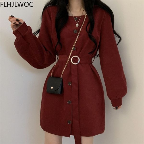 casual dresses spring korea chic fenimine vestidos women fashion long sleeve little black single breasted button belt shirt bbqg, Black;gray
casual dresses spring korea chic fenimine vestidos women fashion long sleeve little black single breasted button belt shirt bbqg, Black;gray