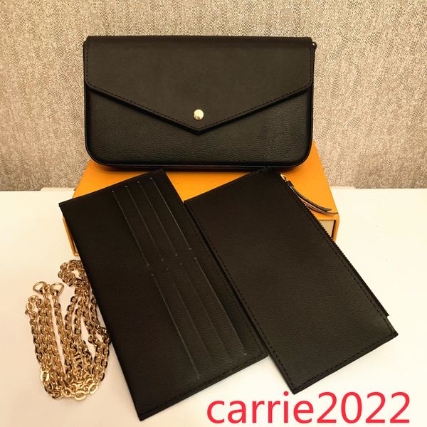 print mobile phone bag wallet three-piece, embossing wallets three-in-one chain single shoulder messenger detachable purses crossbody with b, Red;black
print mobile phone bag wallet three-piece, embossing wallets three-in-one chain single shoulder messenger detachable purses crossbody with b, Red;black