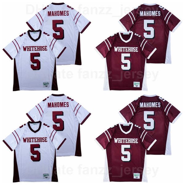 men football whitehouse trojans 15 patrick mahomes jersey high school breathable team color red white away pure cotton embroidery and stitch, Black
men football whitehouse trojans 15 patrick mahomes jersey high school breathable team color red white away pure cotton embroidery and stitch, Black