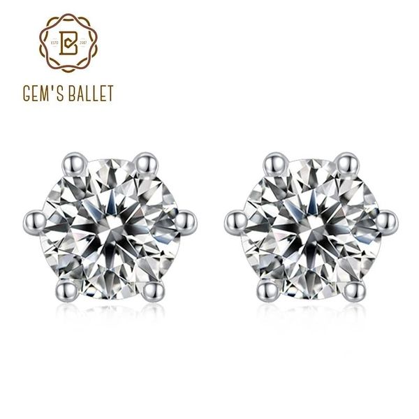 stud gem's ballet 6 prong moissanite earring 925 sterling silver bright 5mm round earrings jewelry for women wedding, Golden;silver
stud gem's ballet 6 prong moissanite earring 925 sterling silver bright 5mm round earrings jewelry for women wedding, Golden;silver
