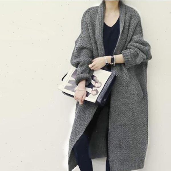 casual elegant ol plus size womens sweater loose cardigan thick lapel solid female spring warm vintage wool long knitwear, White;black
casual elegant ol plus size womens sweater loose cardigan thick lapel solid female spring warm vintage wool long knitwear, White;black