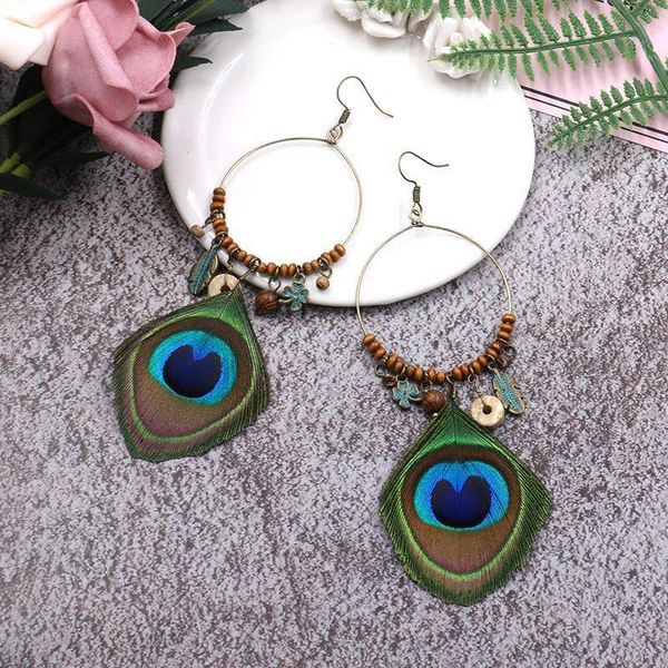 dangle & chandelier craze ethnic simple retro earrings with colorful long flow su peacock feather for female bohemian 2021, Silver
dangle & chandelier craze ethnic simple retro earrings with colorful long flow su peacock feather for female bohemian 2021, Silver
